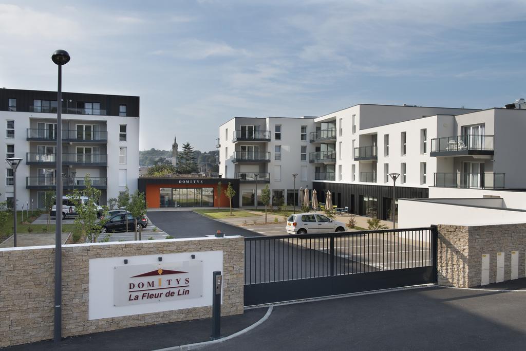 Aparthotel Domitys La Fleur De Lin Landerneau Exterior foto
